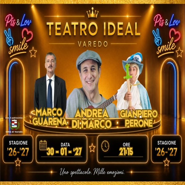 Locandina di RIDO A VAREDO - Pis & Lov - ed. GENNAIO 2027
