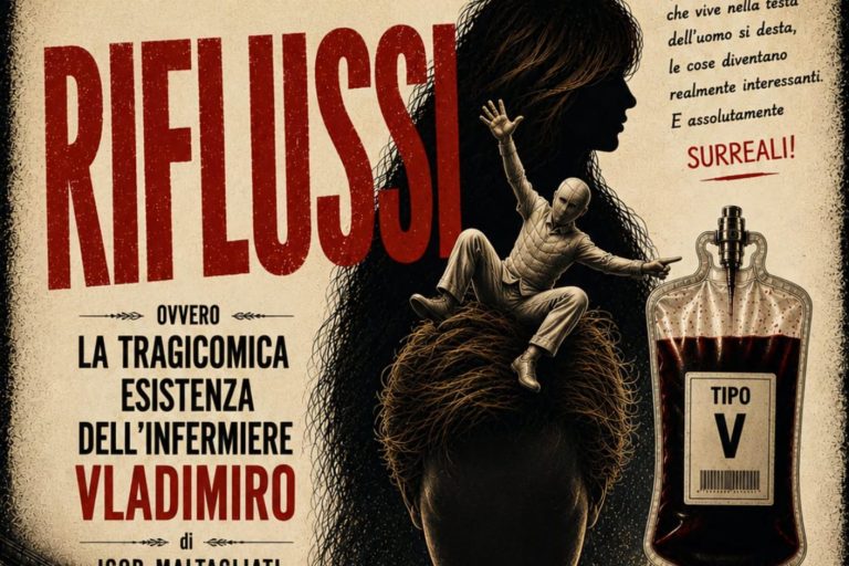 Locandina di Riflussi ovvero la tragicomica esistenza dell'infermiere Vladimiro