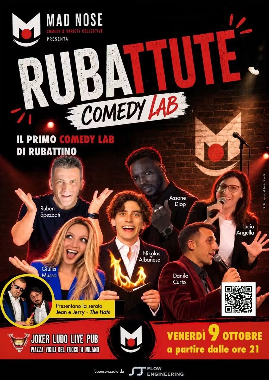Locandina di Rubattuté Comedy Lab