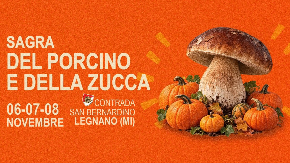 Locandina di Sagra del Porcino e della Zucca