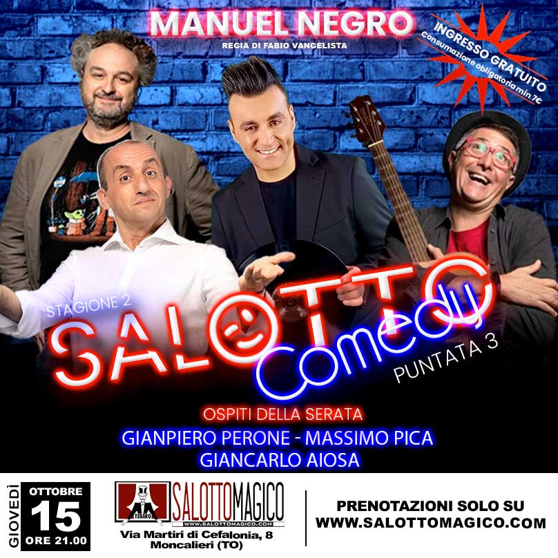 Locandina di Salotto Comedy – s2p03