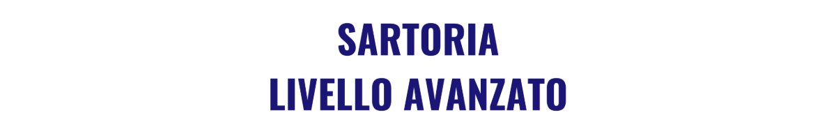 Locandina di Sartoria – livello avanzato