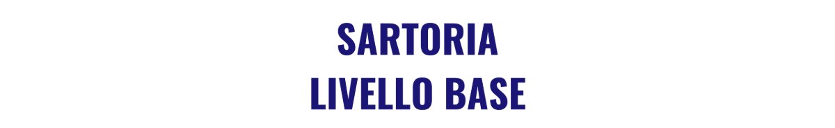 Locandina di Sartoria- livello base
