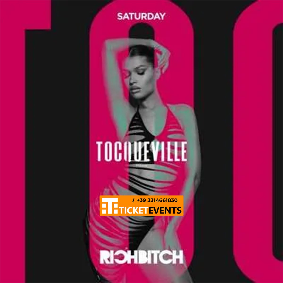 Locandina di SATURDAY RICH BITCH TOCQUEVILLE
