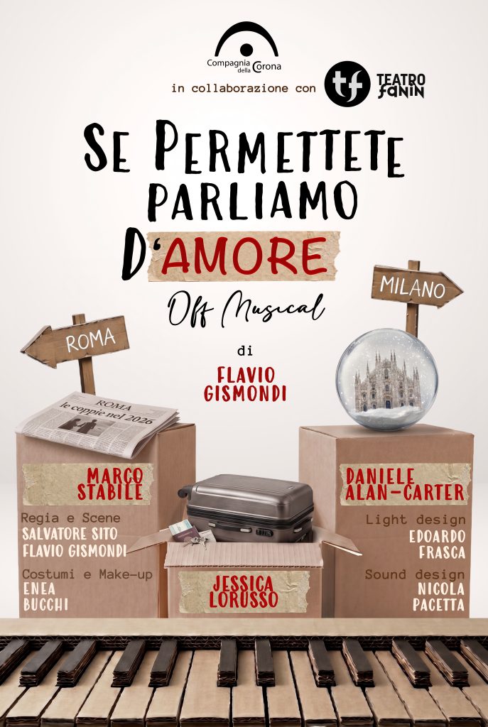 Locandina di SE PERMETTETE PARLIAMO D’AMORE Off Musical