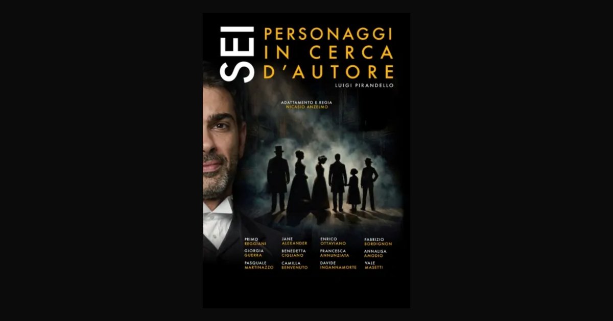 Locandina di Sei personaggi in cerca d’autore