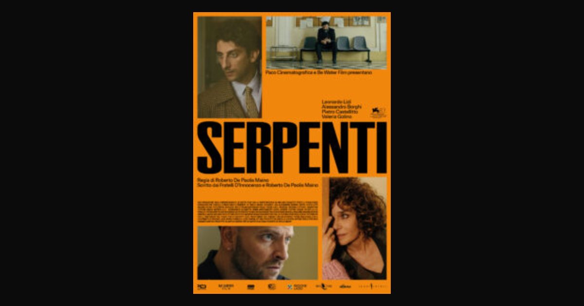 Locandina di Serpenti