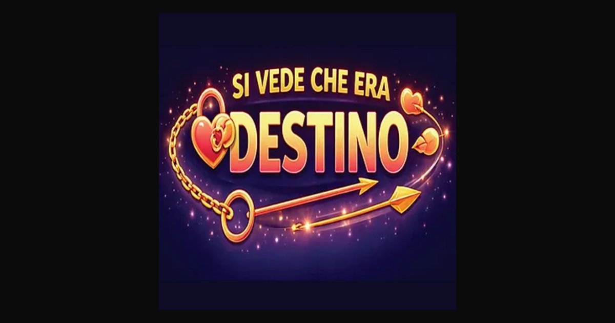Locandina di Si vede che era destino