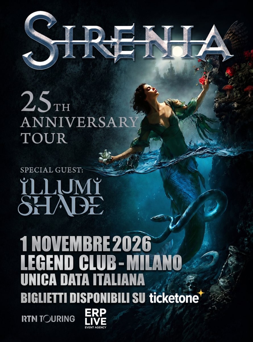 Locandina di Sirenia - 25th Anniversary Tour + Illumishade