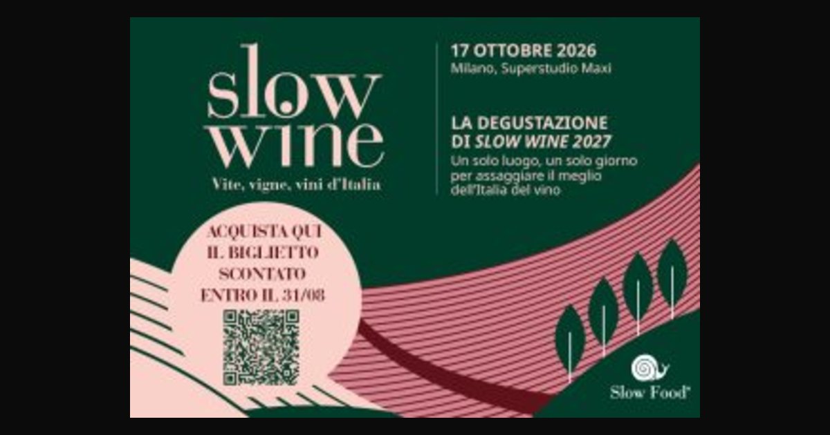 Locandina di Slow Wine 2027