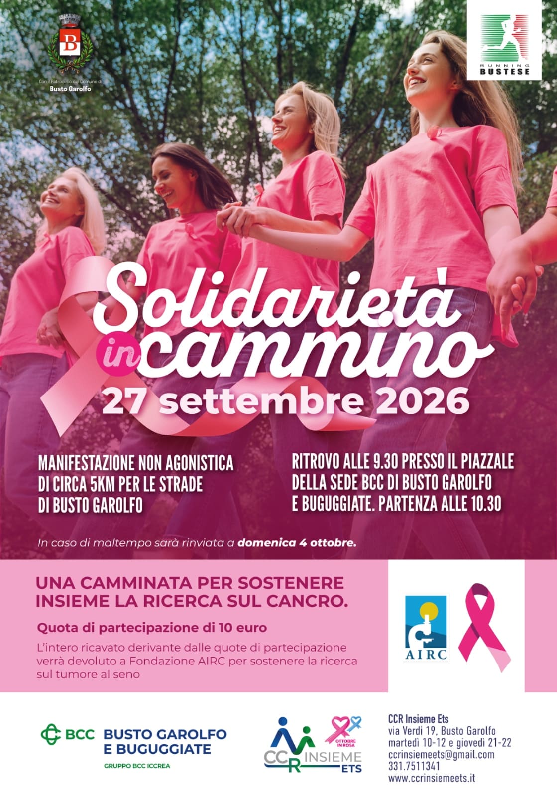 Locandina di Solidarietà in Cammino