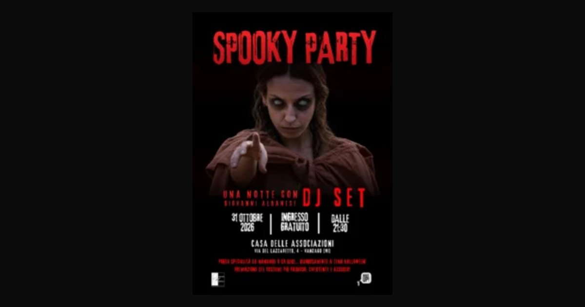 Locandina di Spooky Party