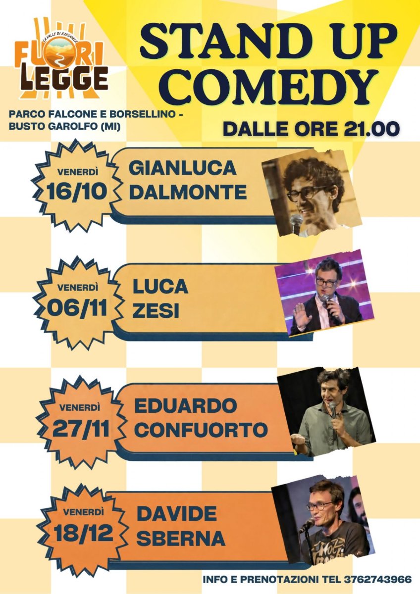 Locandina di Stand Up Comedy