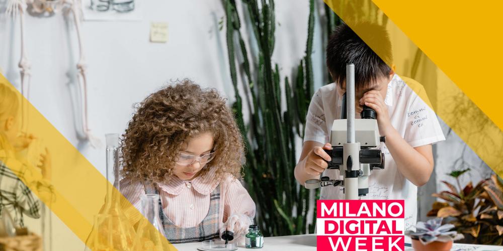Locandina di STEM e innovazione si incontrano: la scienza che semina il futuro