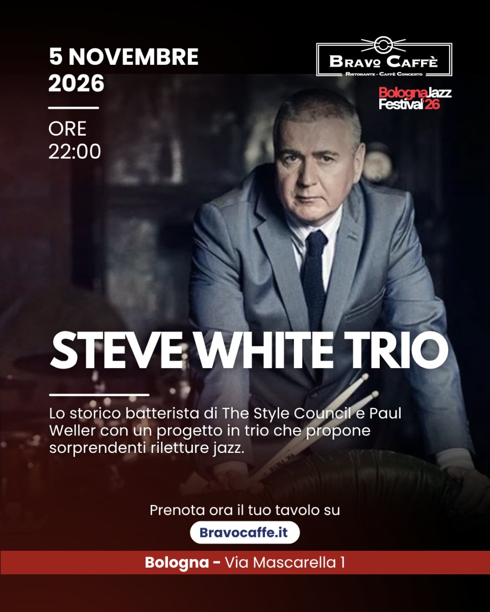 Locandina di Steve White Trio