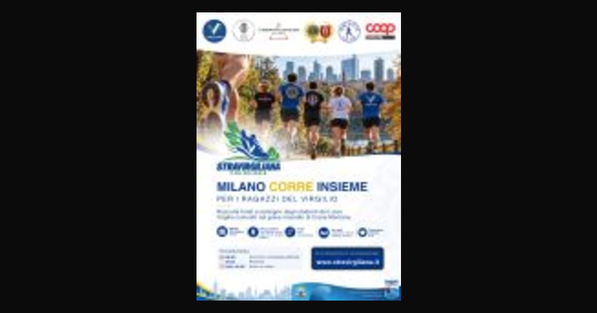 Locandina di Stravirgiliana 5K solidale
