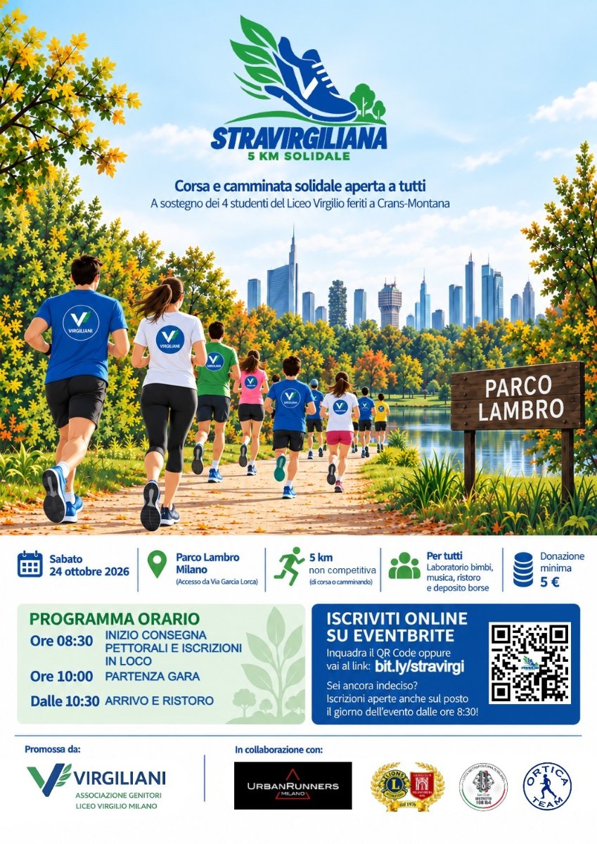 Locandina di Stravirgiliana 5K solidale