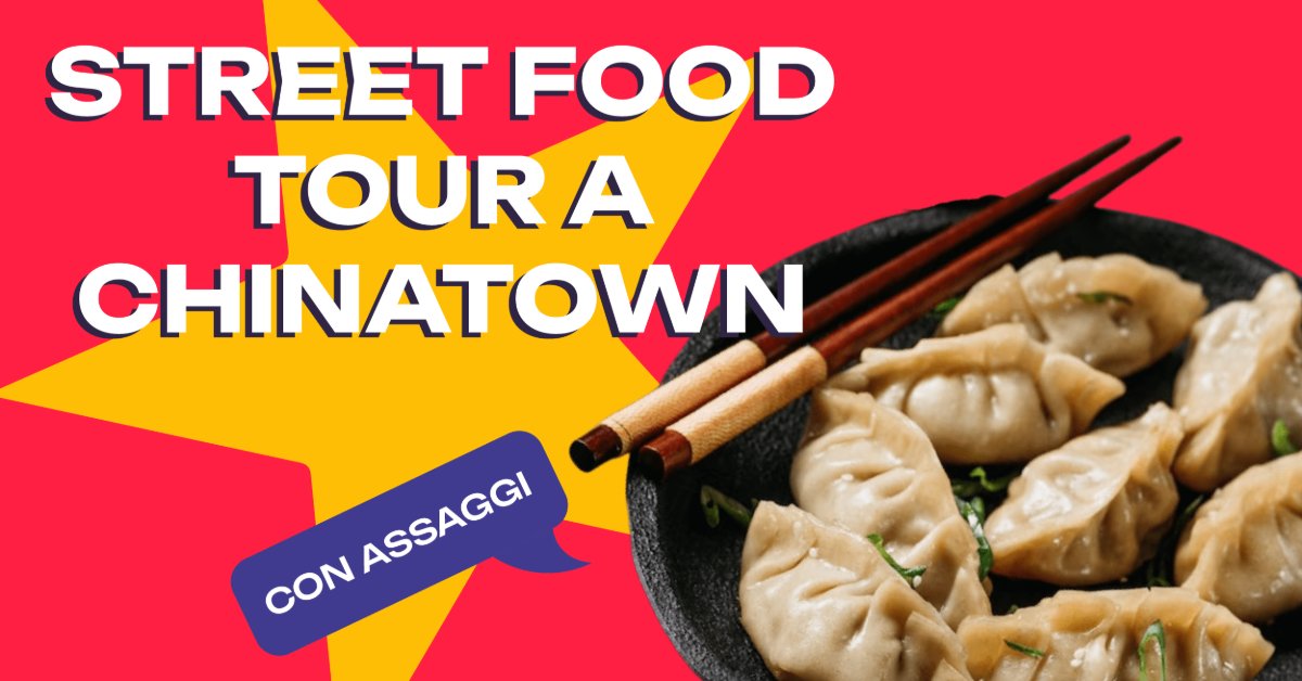 Locandina di Street Food Tour in via Sarpi