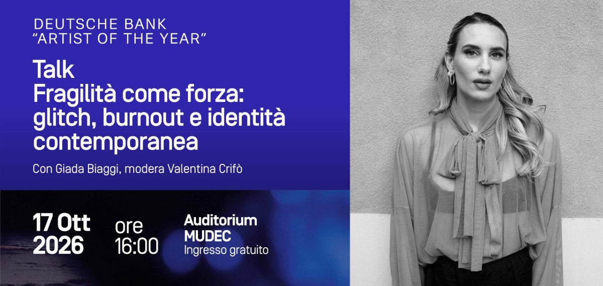 Locandina di Talk - Fragilità come forza: glitch, burnout e identità contemporanea