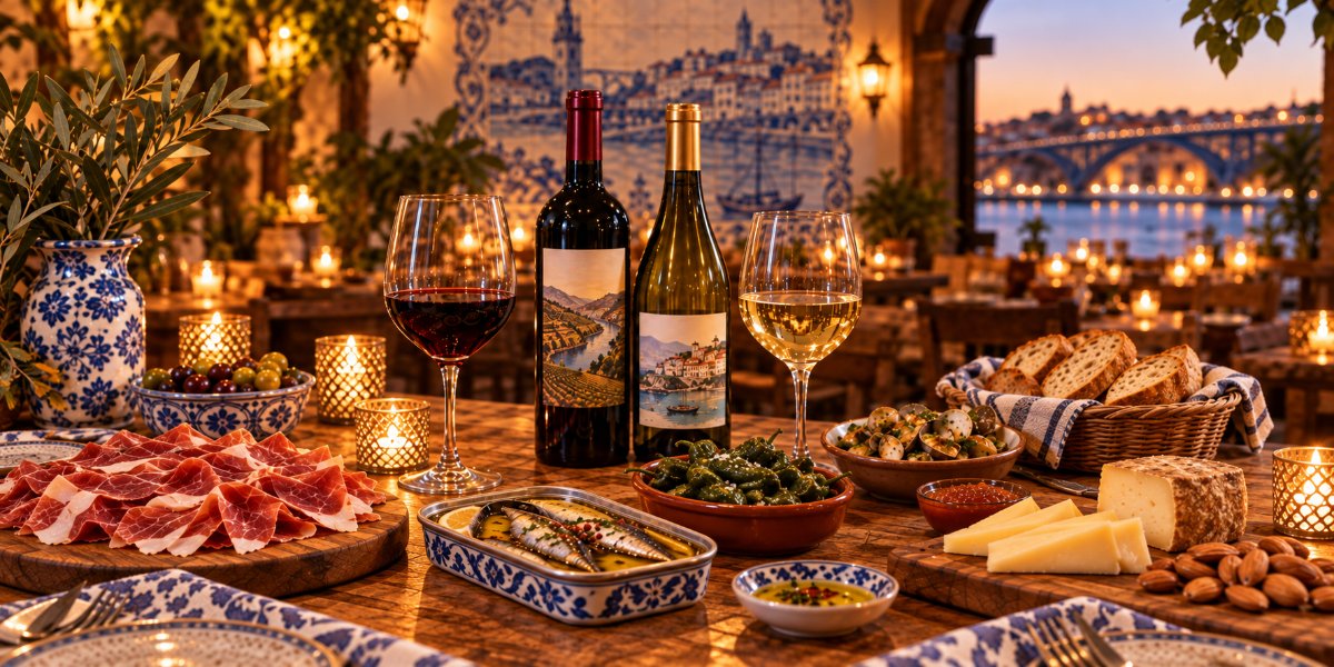 Locandina di Tapas e Vini del Portogallo
