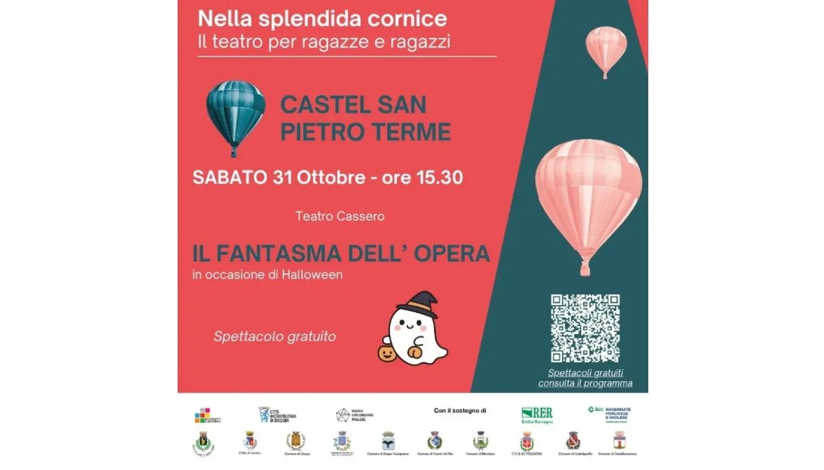 Locandina di Teatro Ragazzi “Nella splendida cornice”: Il fantasma dell'opera