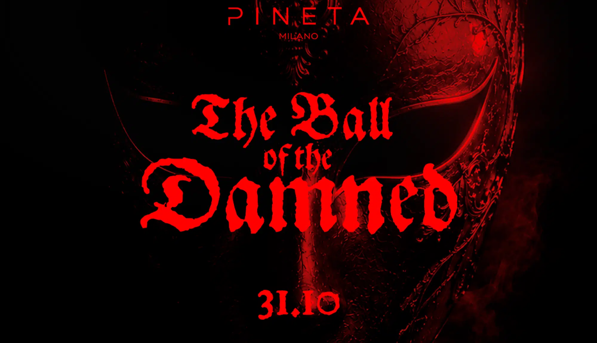 Locandina di THE BALL OF THE DAMNED - The Halloween Party