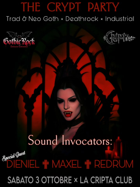 Locandina di The crypt goth ebm party 2