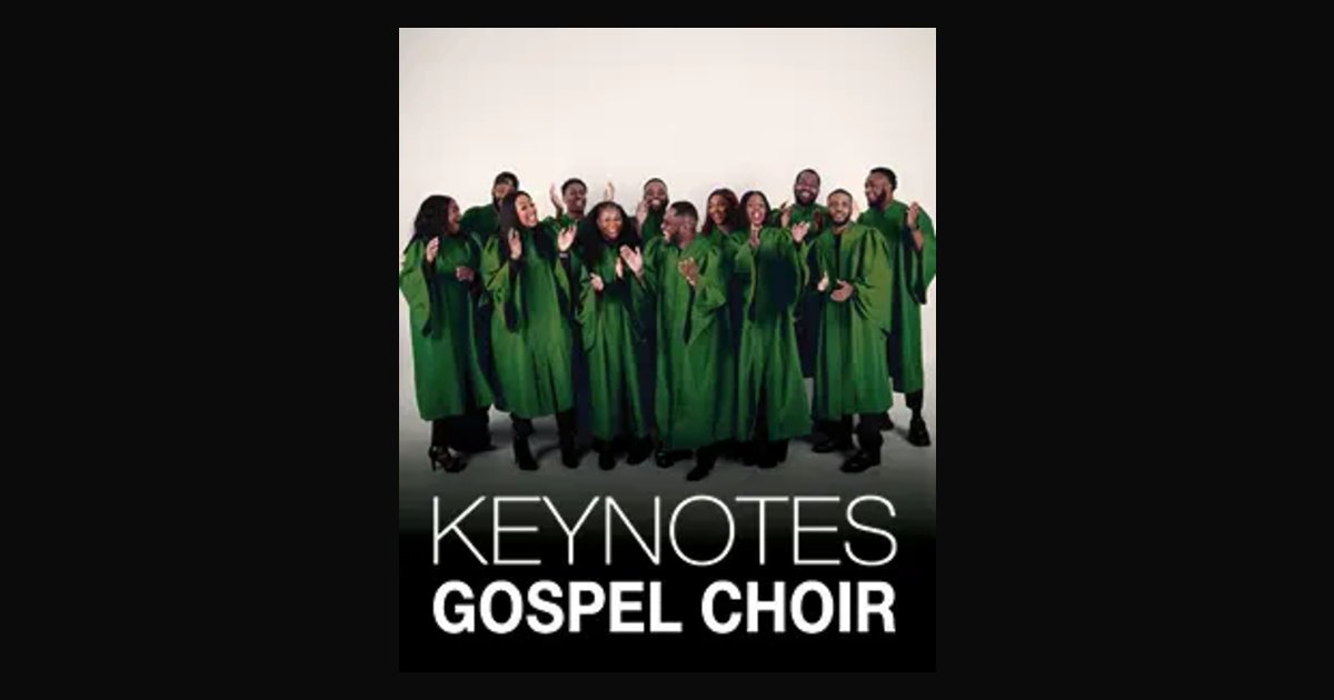 Locandina di THE KEYNOTES GOSPEL CHOIR