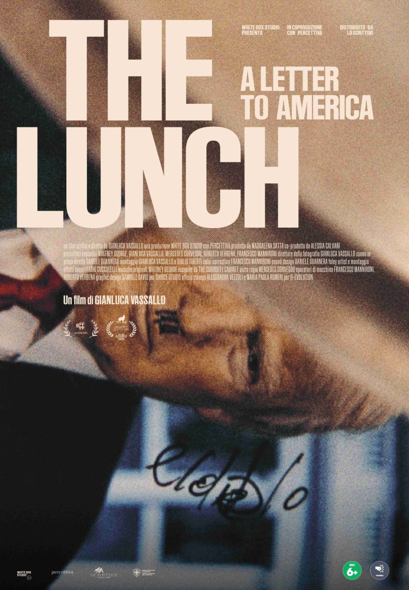 Locandina di THE LUNCH. A LETTER TO AMERICA (ov. sott. ita)