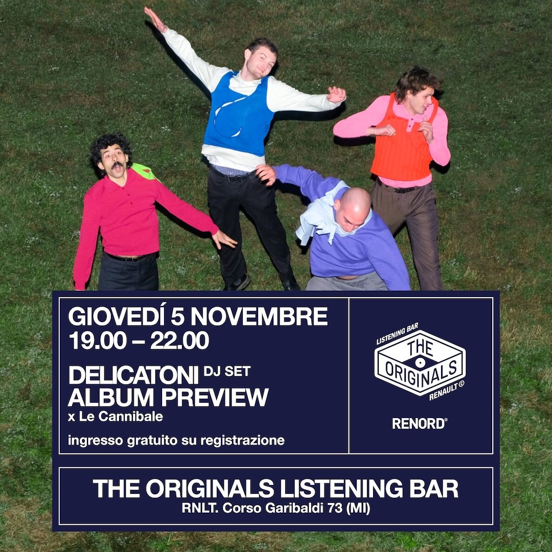 Locandina di THE ORIGINALS Listening Bar: Le Cannibale w/ Delicatoni