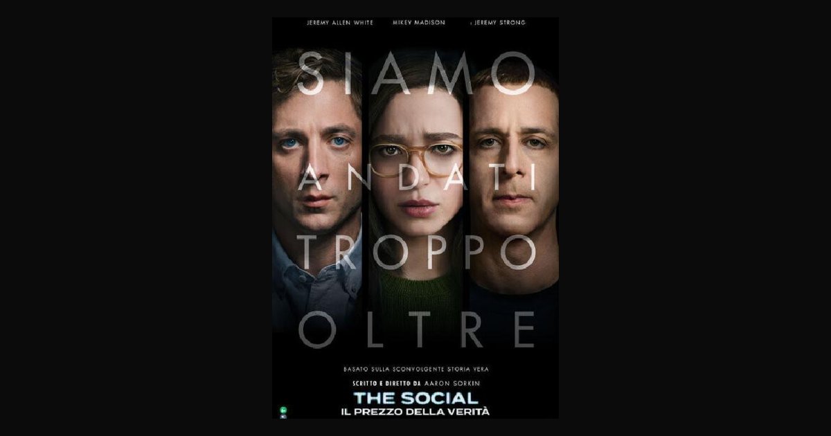 Locandina di THE SOCIAL -IL PREZZO DELLA VERITA' (THE SOCIAL RECKONING)