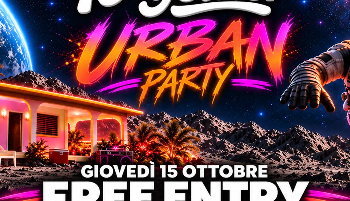 Locandina di TO*GETHER : URBAN PARTY ERASMUS & UNIVERSITY FREE ENTRY