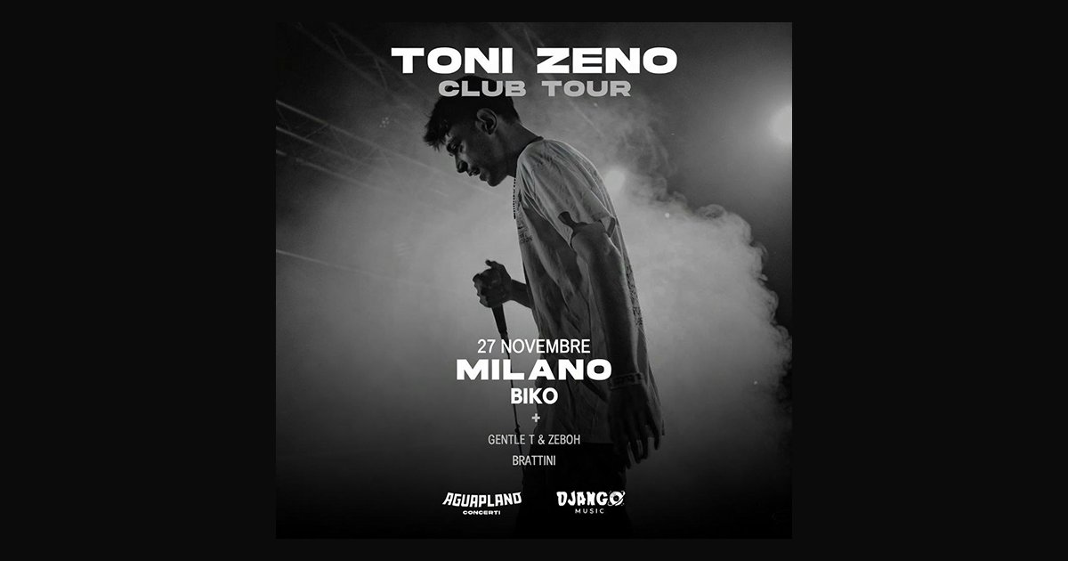 Locandina di TONI ZENO + Gentle T & Zeboh + Brattini