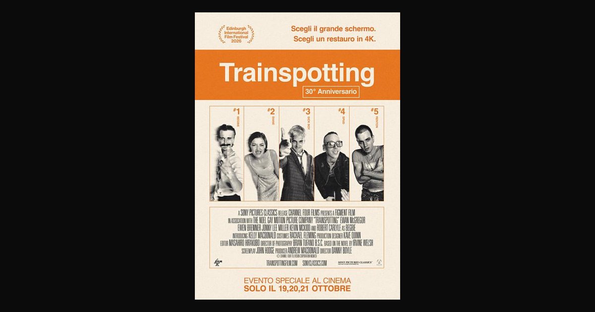 Locandina di Trainspotting – Domenica CULT