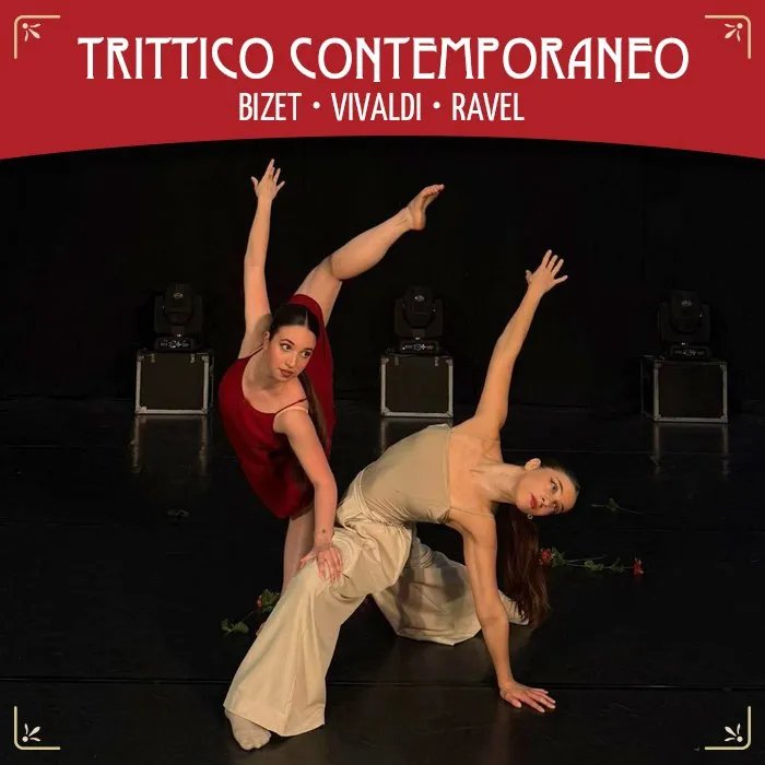 Locandina di trittico contemporaneo
