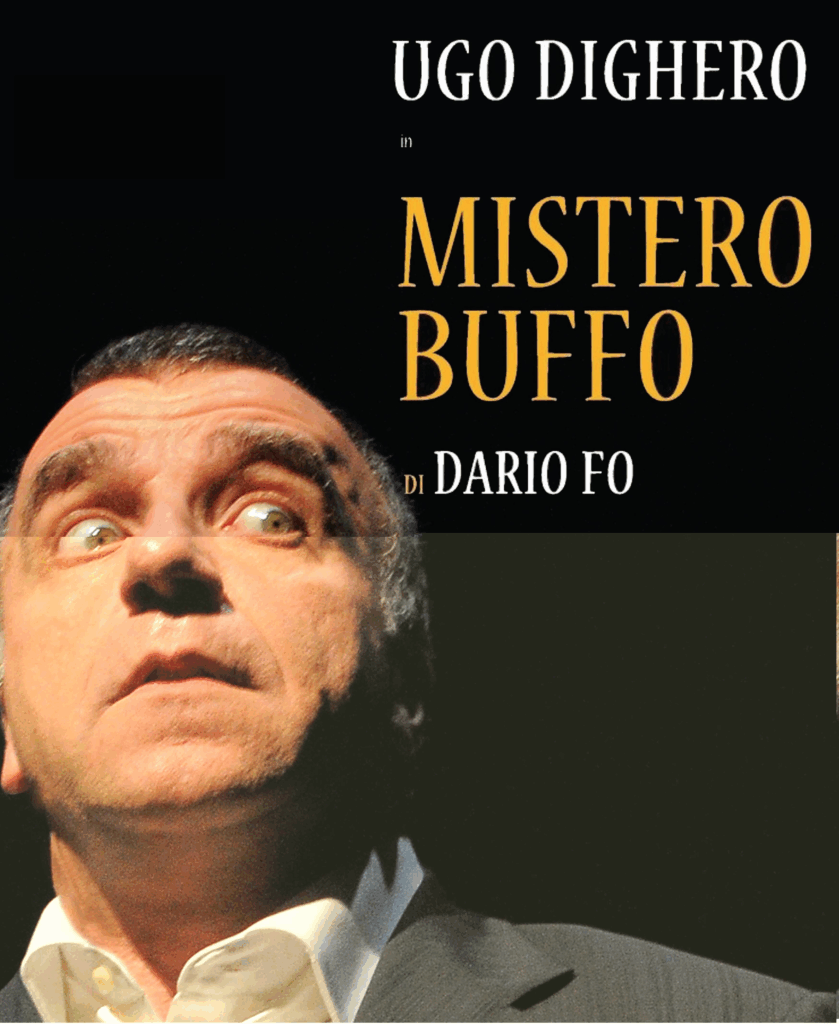 Locandina di Ugo Dighero – Mistero buffo