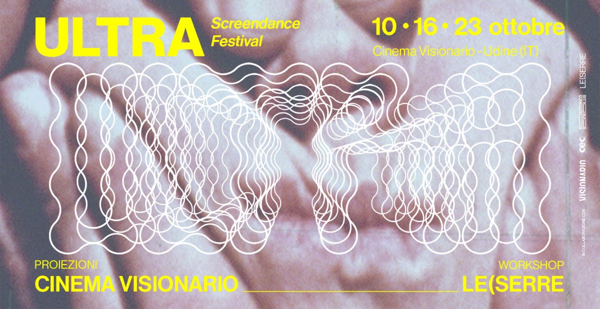 Locandina di ULTRA Screendance Festival – 4a edizione