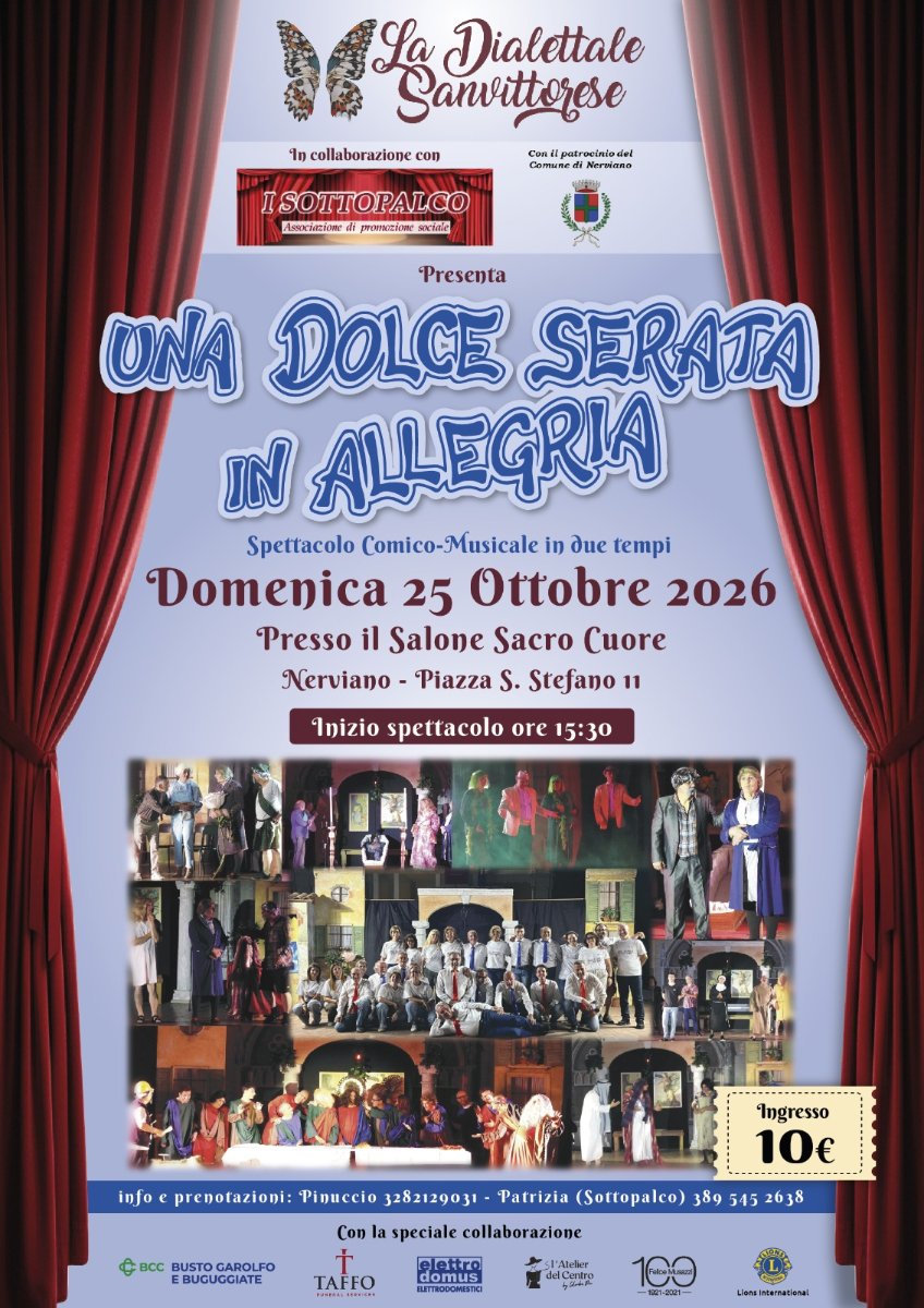 Locandina di Una dolce serata in allegria