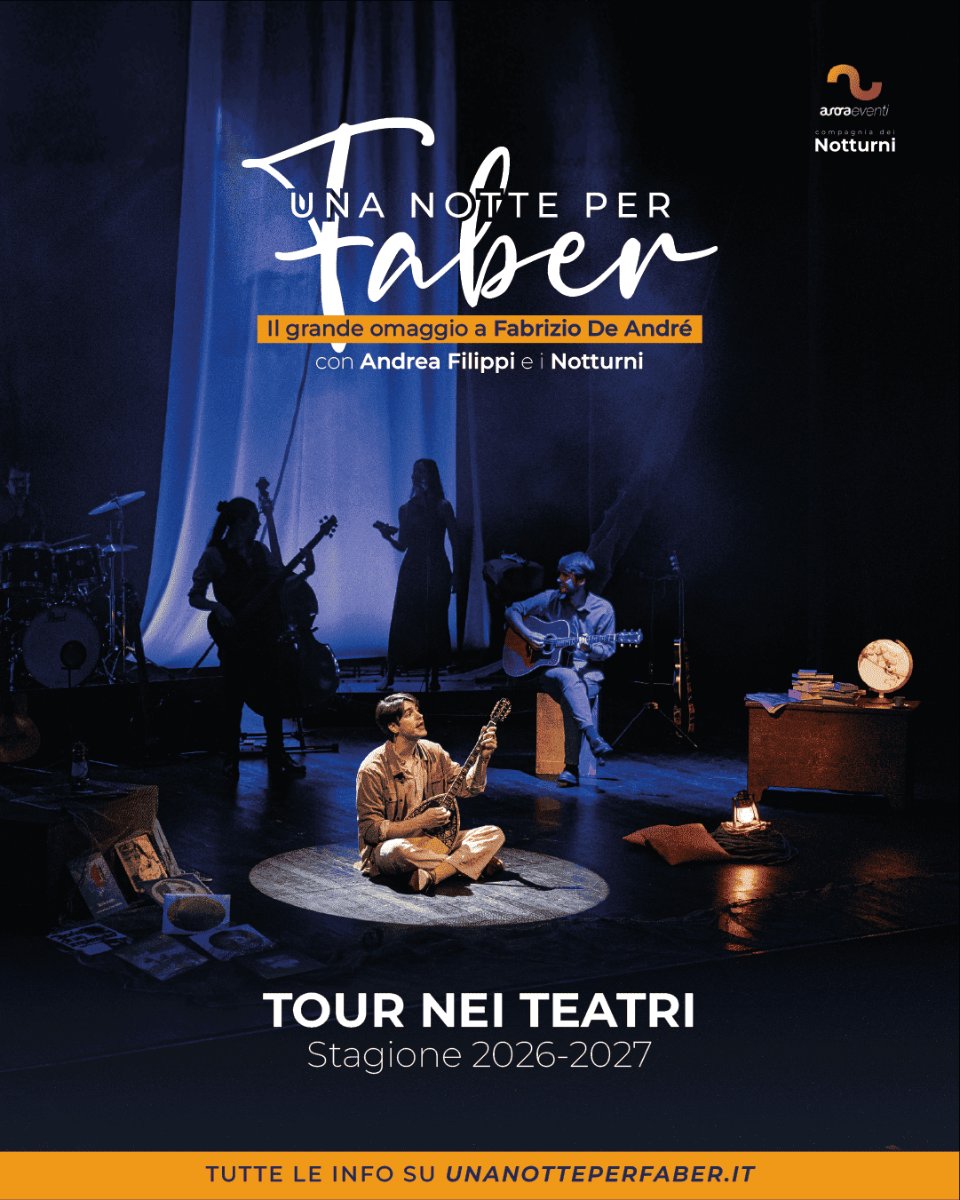 Locandina di Una Notte Per Faber