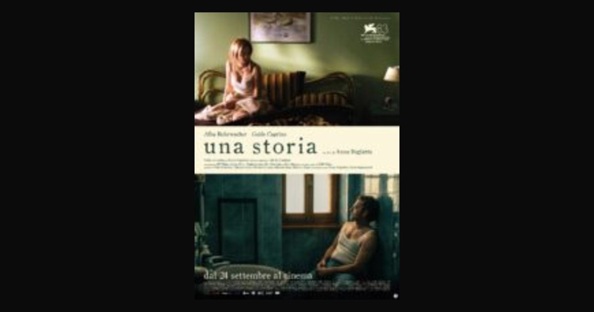 Locandina di Una storia