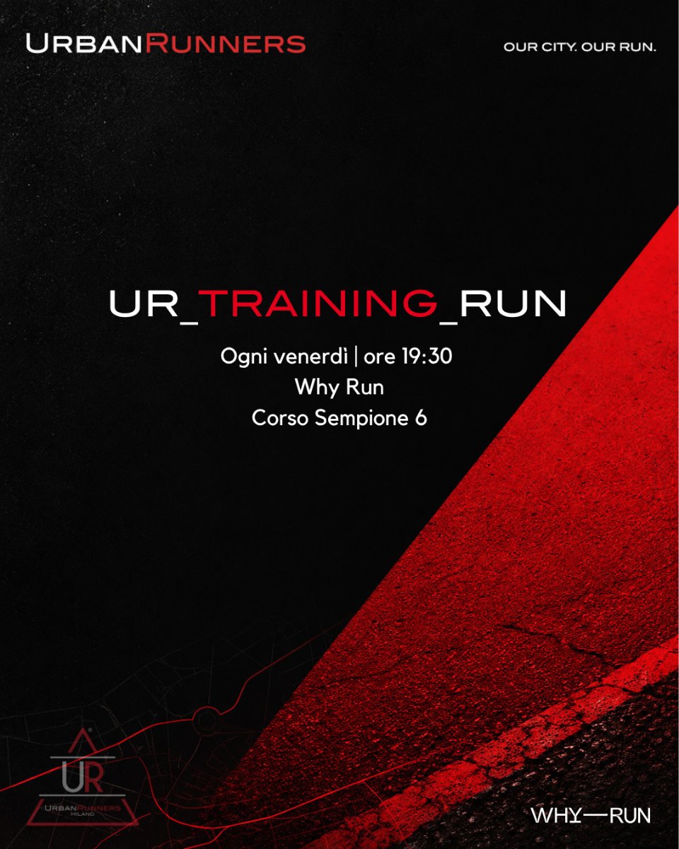 Locandina di UR Friday Training Run