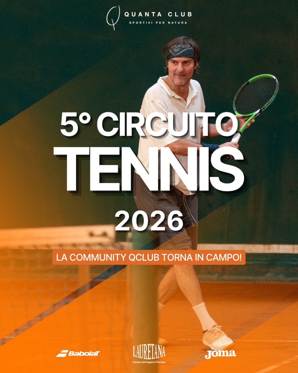 Locandina di V° Circuito Tennis Quanta Club