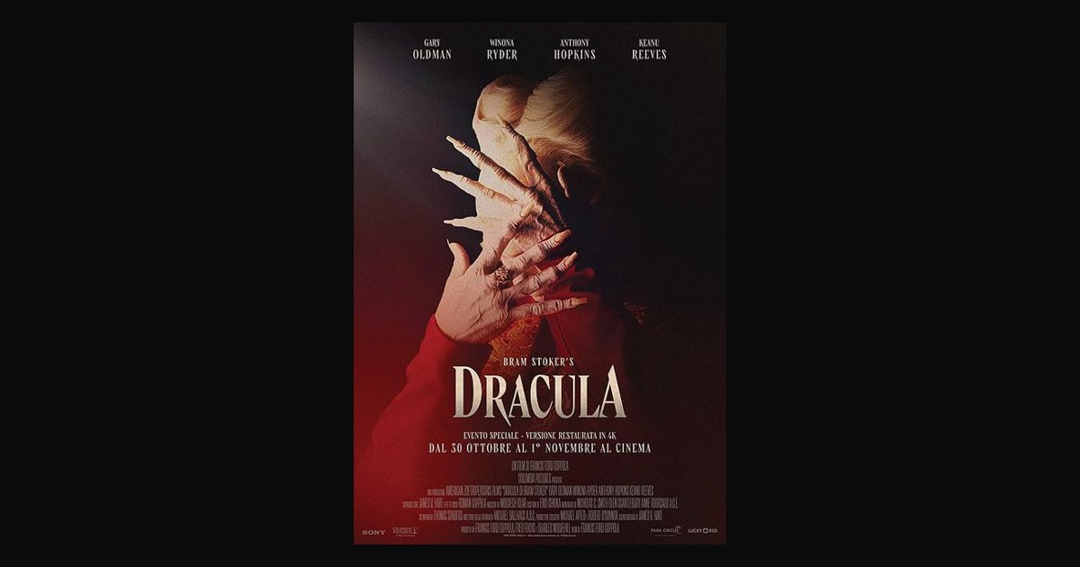 Locandina di V.o.sott.ita - Dracula Di Bram Stoker