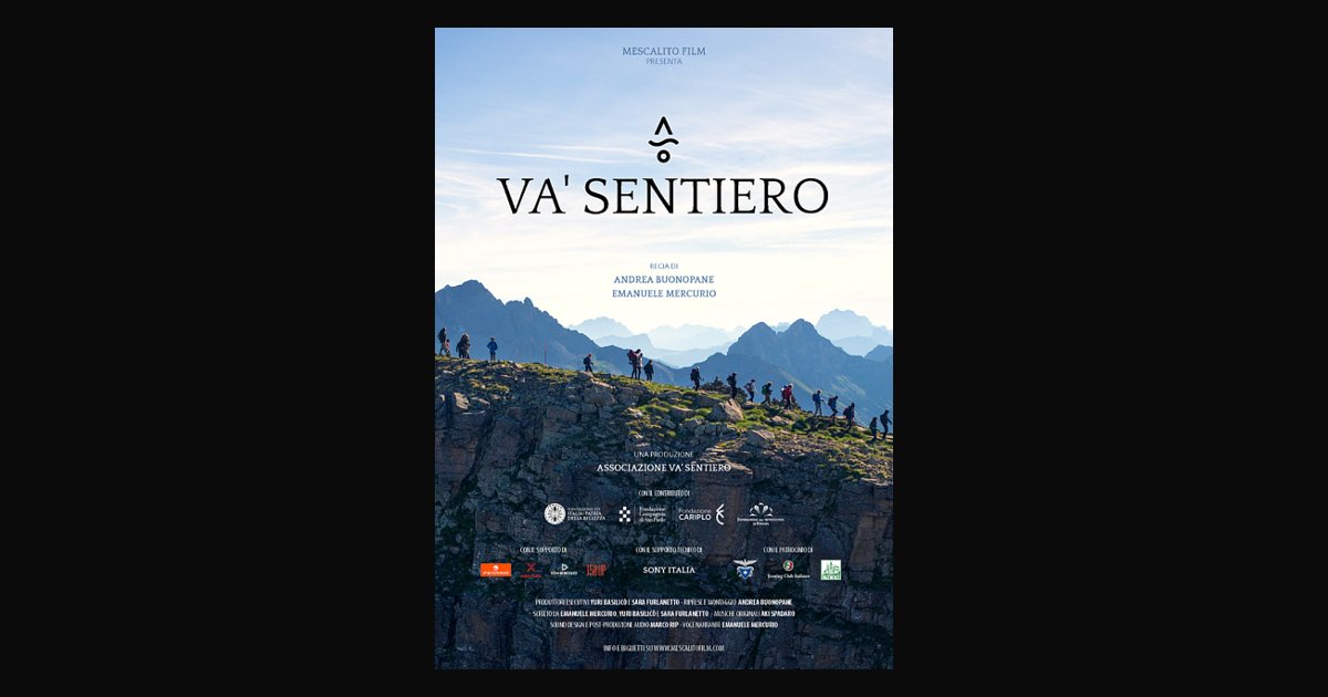 Locandina di VA' SENTIERO