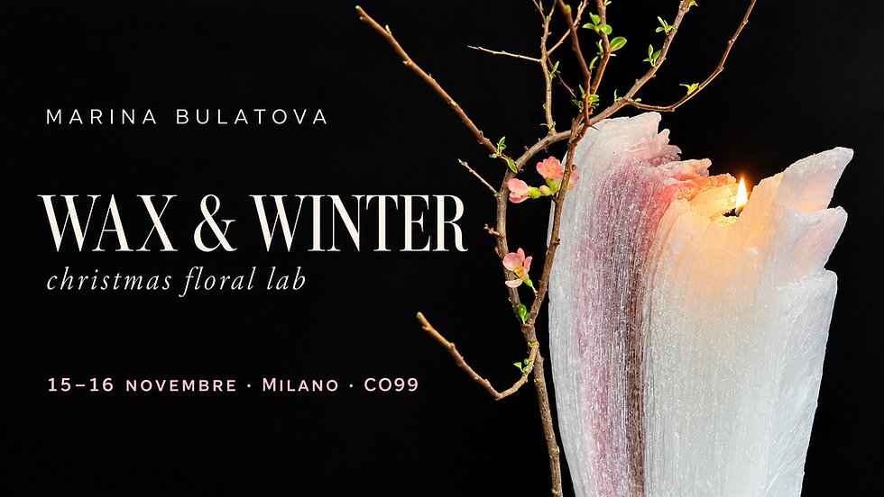 Locandina di WAX & WINTER Christmas Floral Lab