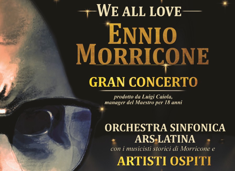 Locandina di We all love Ennio Morricone