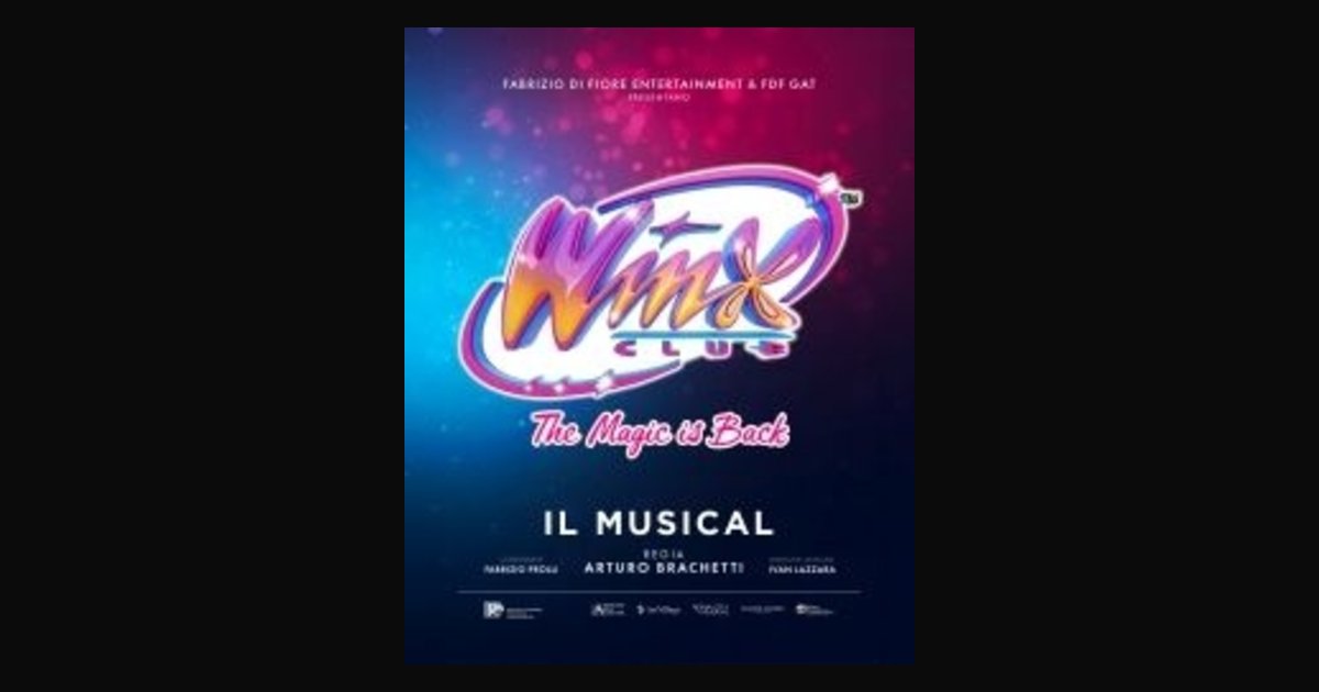 Locandina di Winx Club: The Magic Is Back – Il Musical