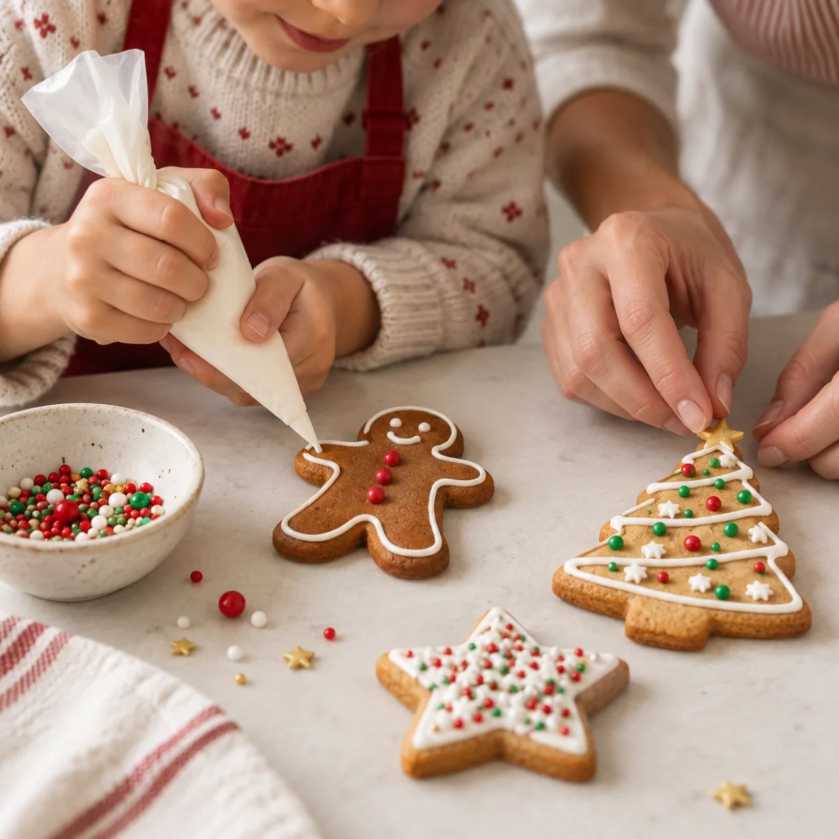 Locandina di Workshop – Decorazione biscotti natalizi – Bambini
