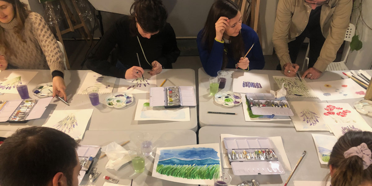 Locandina di Workshop di Acquerello