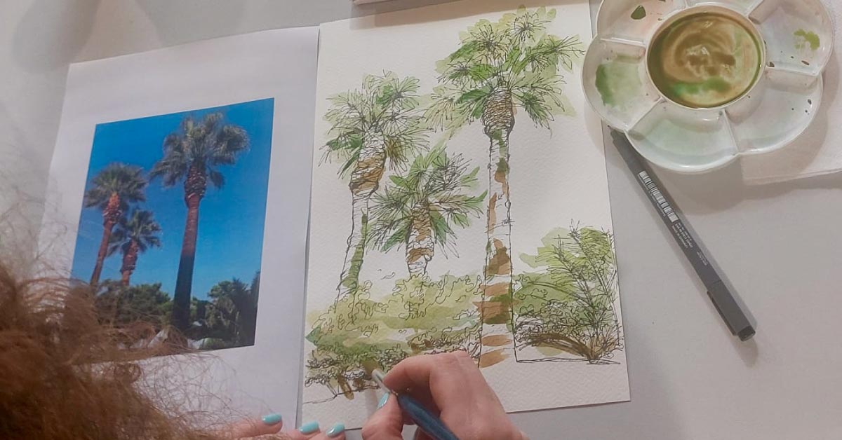 Locandina di Workshop Disegno Sketching